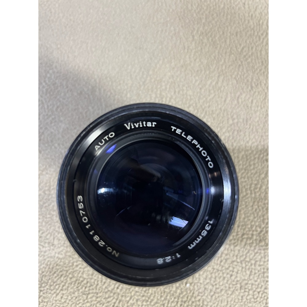 Vivitar Auto Telephoto 135mm f2.8 Vintage M42 Mount Prime Lens No. 28110753 - Picture 6 of 10